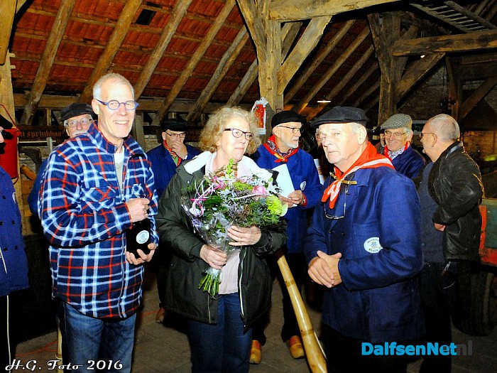 Midwinterhoornblazers gaan weer op pad. - Foto: H.G. Foto