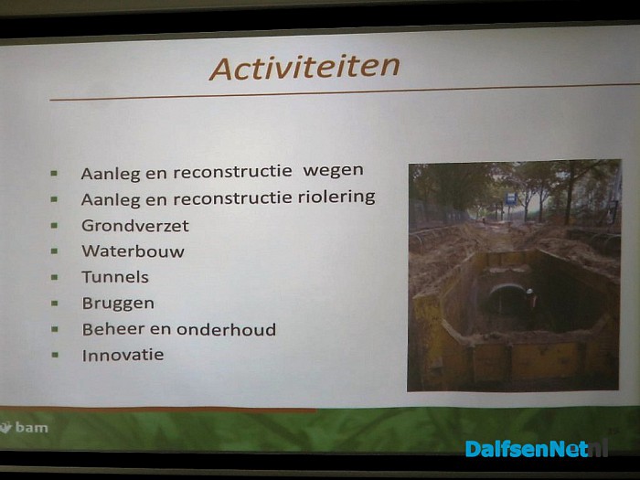 College bezoekt BAM Infra Nieuwleusen - Foto: Wim