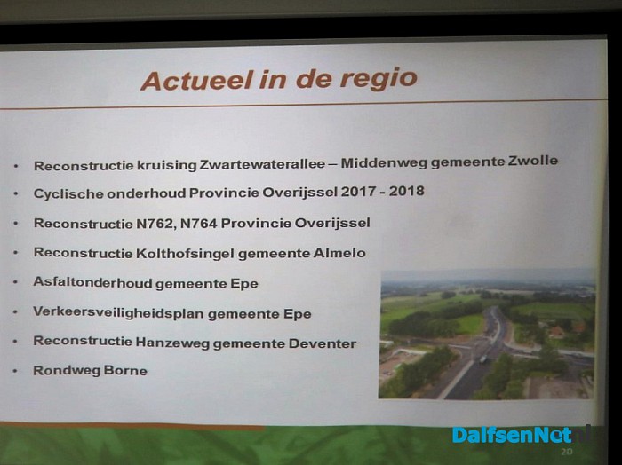 College bezoekt BAM Infra Nieuwleusen - Foto: Wim