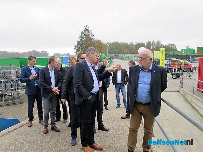 College bezoekt BAM Infra Nieuwleusen - Foto: Wim