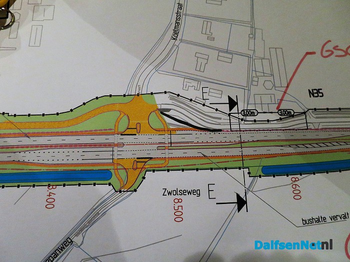 Presentatie planning RW 35 Hoonhorst -Zwolle - Foto: Wim