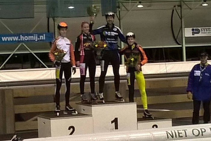 Stokvisdennen laat zich zien bij de marathon - Foto: Eigen geleverde foto