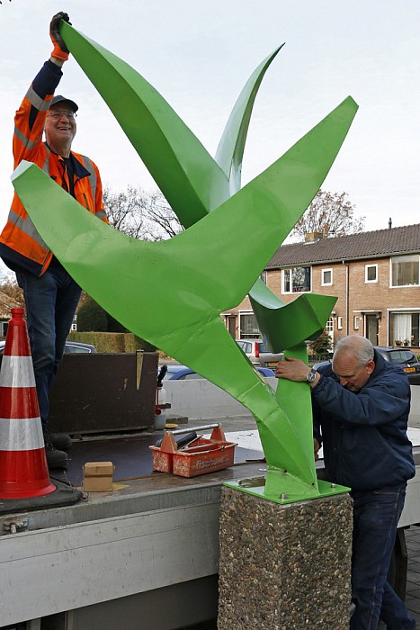 Kunstwerk “Kiemend Zaad” - Foto: Gemeente Dalfsen