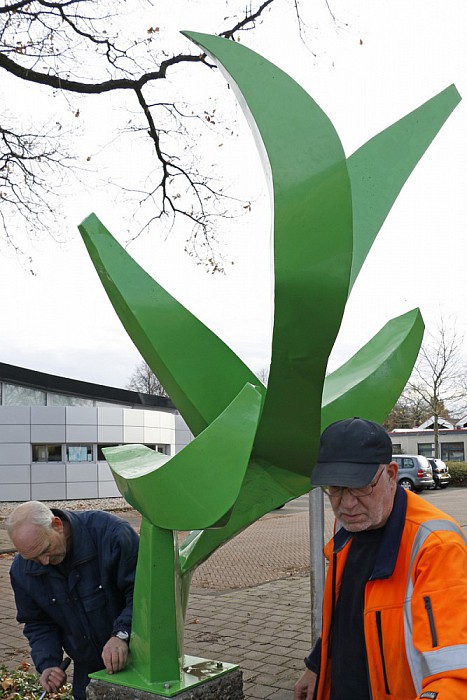 Kunstwerk “Kiemend Zaad” - Foto: Gemeente Dalfsen