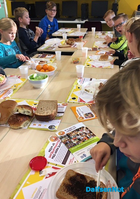 Nationaal Schoolontbijt op De Wegwijzer - Foto: Ingezonden foto