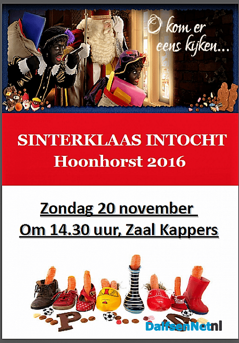 Sinterklaas in aantocht