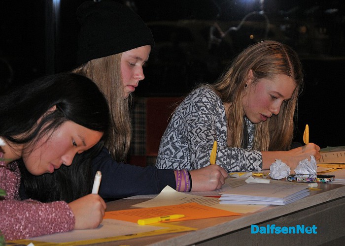 710 brieven op Amnesty’s Schrijfmarathon Dalfsen - Foto: Ingezonden foto