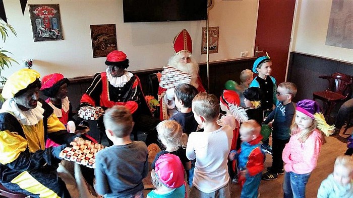 Sinterklaas komt ook elk jaar bij Bongers - Foto: Eigen geleverde foto