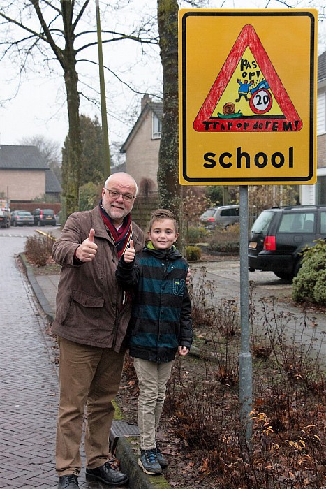 Kinderen anders naar school door gevaarlijke situaties - Foto: Gemeente Dalfsen