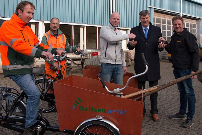 Nieuw vervoersmiddel wijkteams gemeente Dalfsen - Foto: Gemeente Dalfsen
