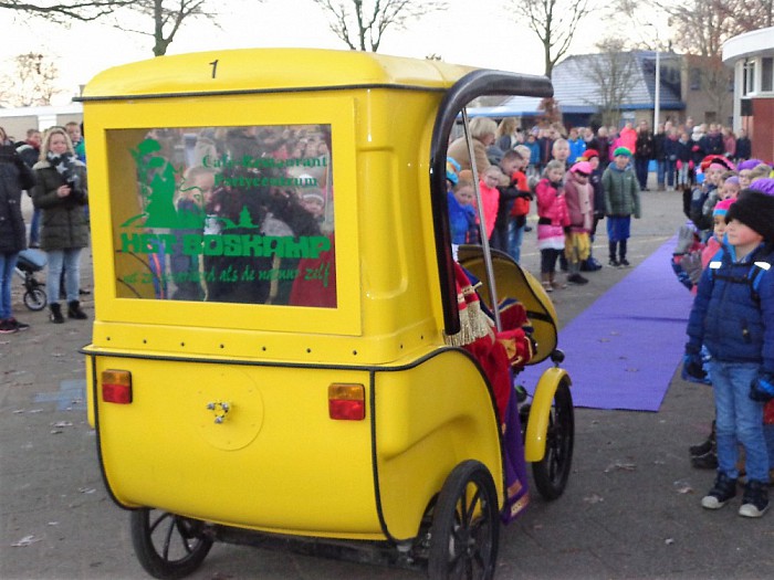 Sinterklaas is vandaag knetterdruk - Foto: Eigen geleverde foto