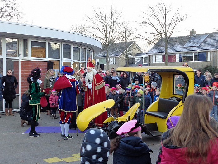 Sinterklaas is vandaag knetterdruk - Foto: Eigen geleverde foto