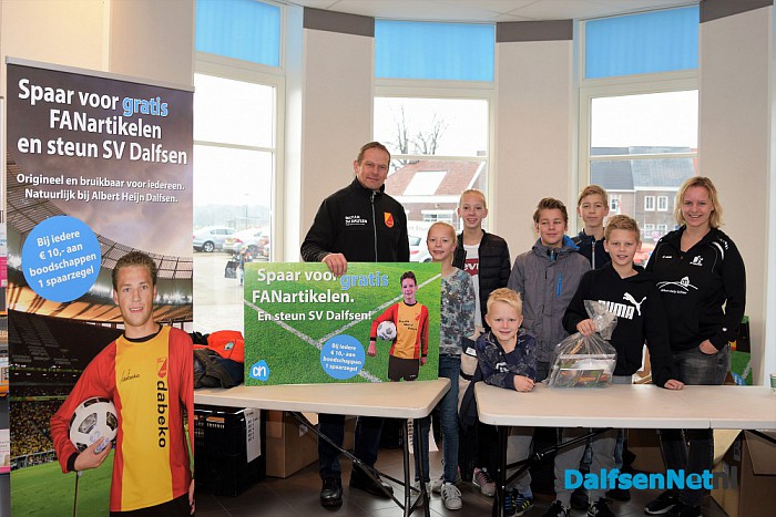 Fan-actie Albert Heijn Dalfsen groot succes - Foto: Johan Bokma