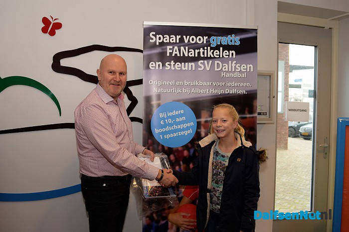 Fan-actie Albert Heijn Dalfsen groot succes - Foto: Johan Bokma