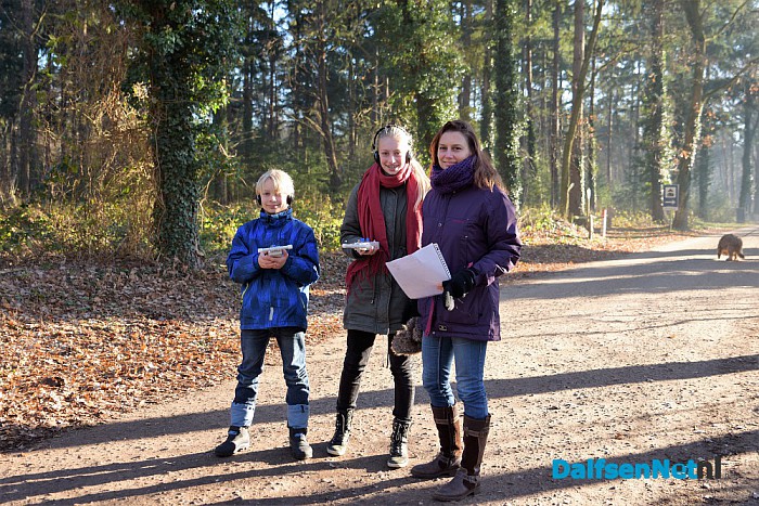 Sinterklaas Radiospeurtocht bij het Boskamp een succes - Foto: Johan Bokma