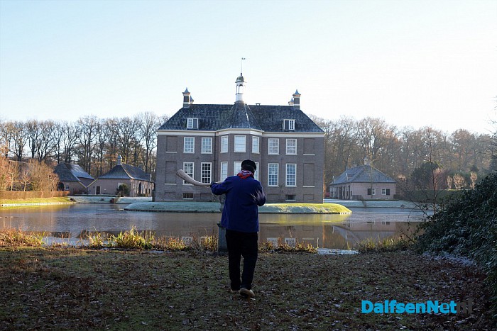 Midwinterhoorn blazers bij huize den Berg - Foto: Johan Bokma