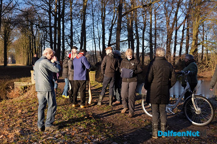 Midwinterhoorn blazers bij huize den Berg - Foto: Johan Bokma