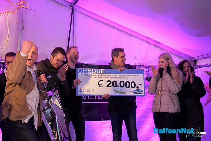 Radiomarathon Huntington levert 20.000 euro op - Foto: Johan Bokma