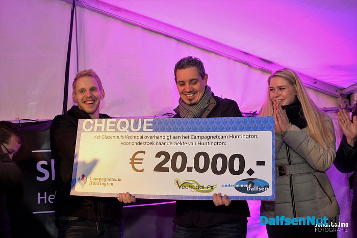 Radiomarathon Huntington levert 20.000 euro op - Foto: Johan Bokma