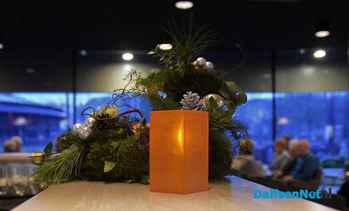 Goeie sfeer tijdens Kerstdiner in de Trefkoele+ - Foto: Johan Bokma