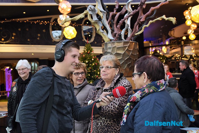 Frans Bauer te gast in de studio bij de Koperen Hoogte - Foto: Johan Bokma