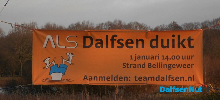 Nieuwjaarsduik 2017: ALS Dalfsen duikt