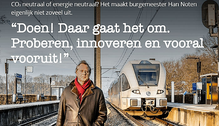 Groen Gebogen interviewt Han Noten - Foto: Thomas Klomp