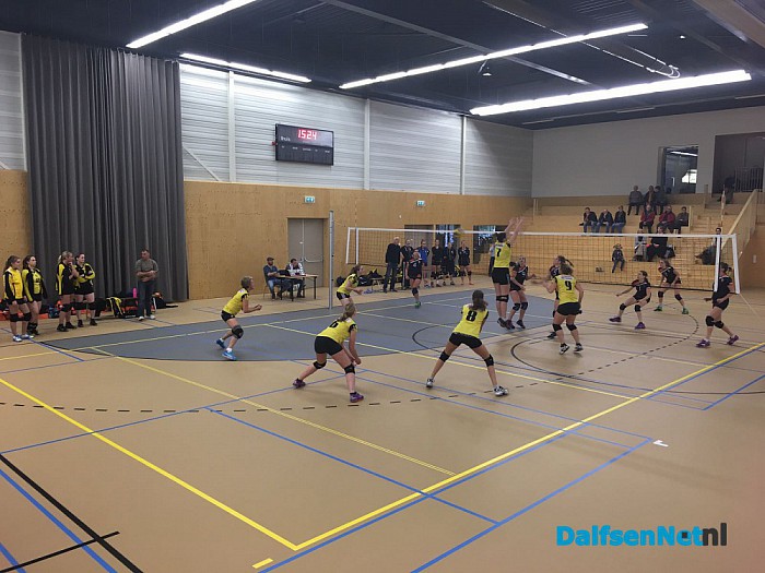 Dalvo Dames 1 houdt alle punten in Dalfsen - Foto: Ingezonden foto