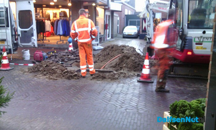 Groenteboer zit zonder water - Foto: Ingezonden foto
