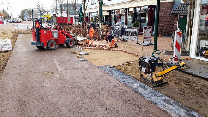 Doorsteek Parallelstraat Lemelerveld gerealiseerd - Foto: Eigen geleverde foto
