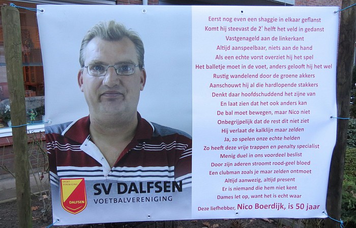 Nico Boerdijk 50 jaar - Foto: Eigen geleverde foto