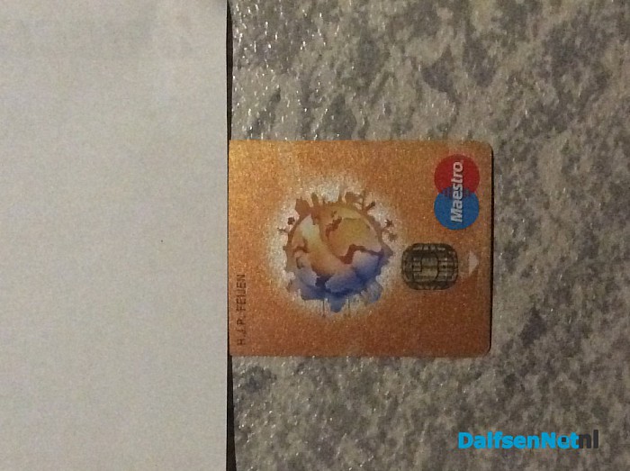 Bankpas gevonden en terug bij eigenaar - Foto: Ingezonden foto