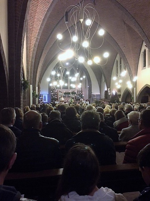 Druk bezocht kerstfeest - Foto: Eigen geleverde foto