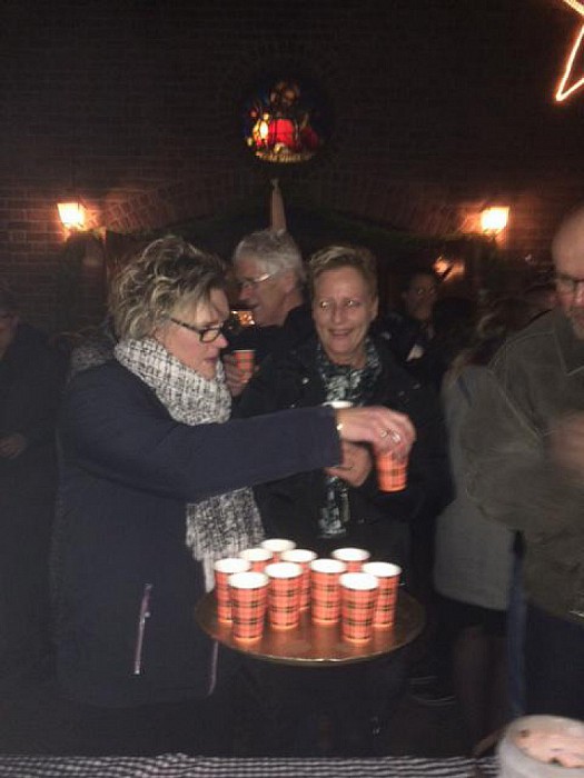 Druk bezocht kerstfeest - Foto: Eigen geleverde foto