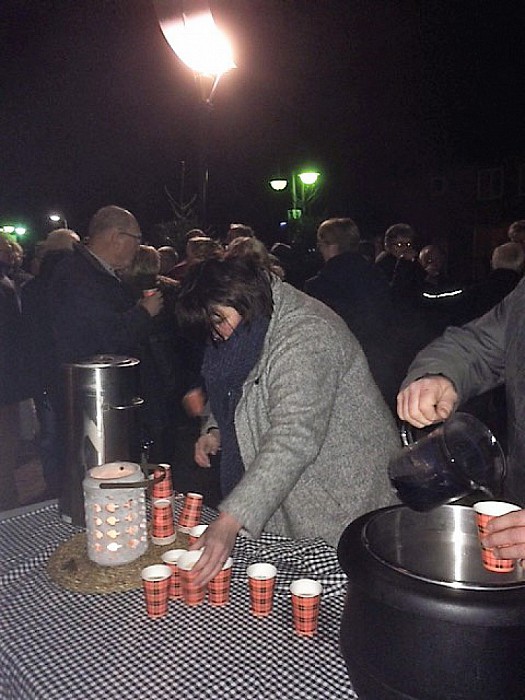 Druk bezocht kerstfeest - Foto: Eigen geleverde foto