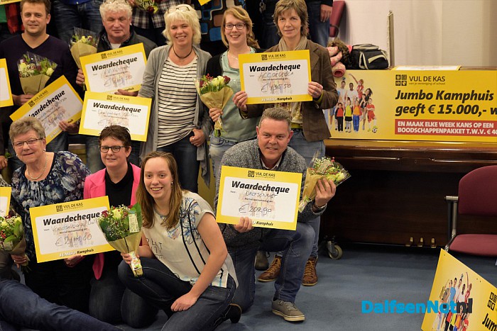 Vul de kas actie Jumbo Kamphuis groot succes! - Foto: Johan Bokma