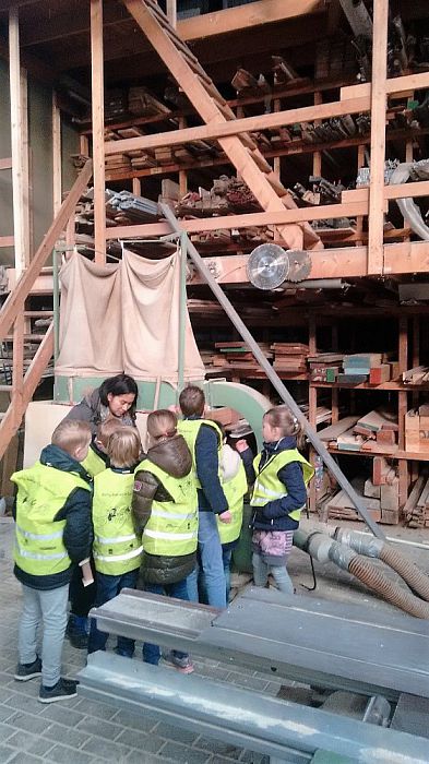 Bouwvakkers in spé bij Bouwbedrijf Bongers - Foto: Eigen geleverde foto