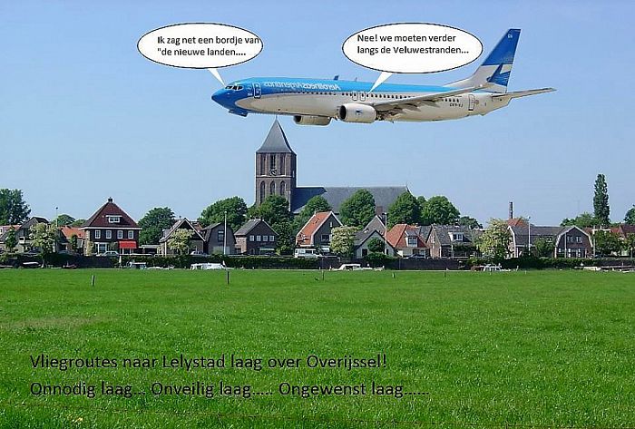 Nieuwe landen in Lemelerveld? Nu al landen? - Foto: Eigen geleverde foto