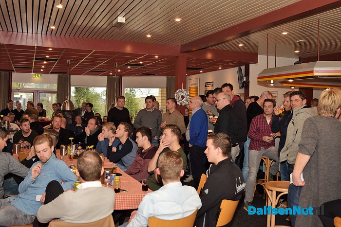 Grote drukte bij unieke nieuwjaarsreceptie SV Dalfsen