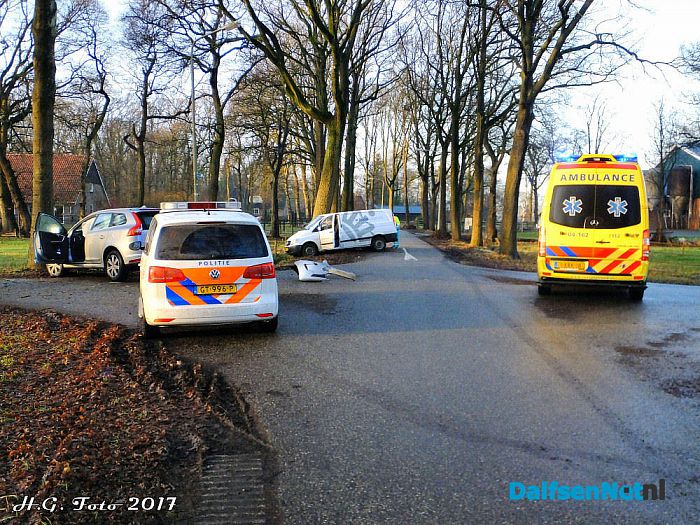 Aanrijding Petersweg – Ruitenveen. - Foto: H.G. Foto