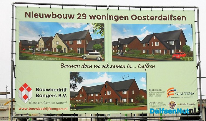 Voortgang nieuwbouw Oosterdalfsen