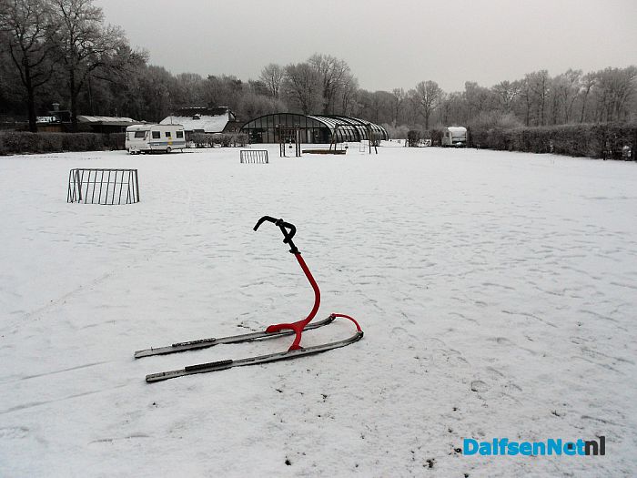 Nog volop winter in het Sterrebos