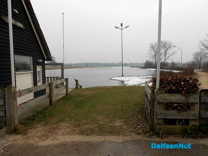 Het hek was wel open, de baan niet