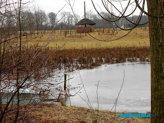 De sneeuw is weg, er is nog ijs