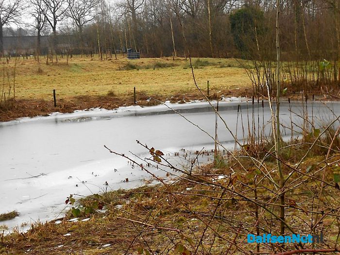 De sneeuw is weg, er is nog ijs