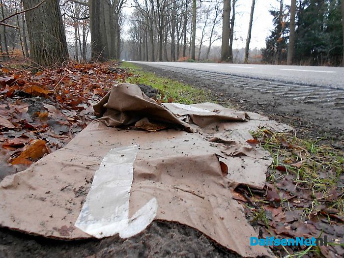 Groeit er afval langs de weg?
