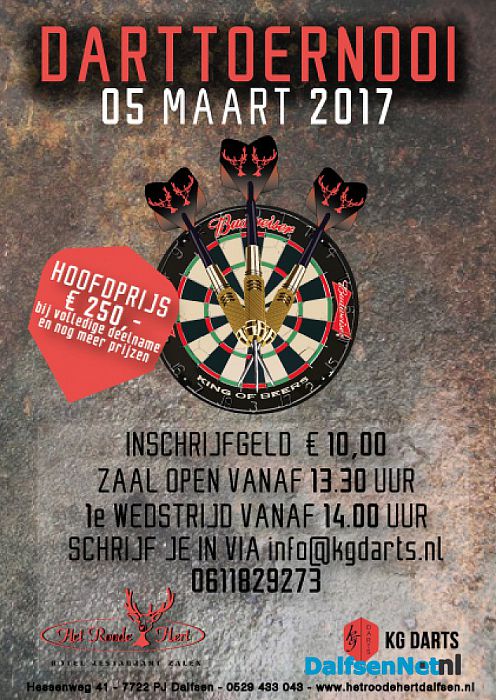 “Open Roode Herts Darts” - Foto: Ingezonden foto