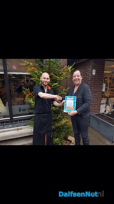 Hoofdprijs valt bij Cafetaria De Snackcorner in Dalfsen - Foto: Ingezonden foto