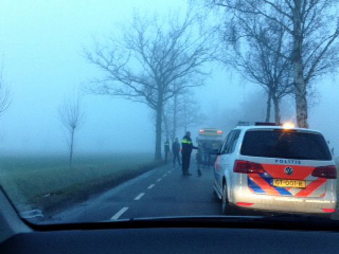 Auto in vlammen Heinoseweg - Foto: Eigen geleverde foto