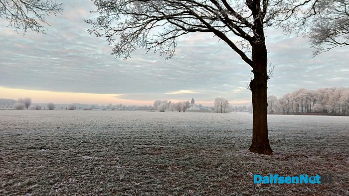 Prachtige zonsopkomst vanmorgen